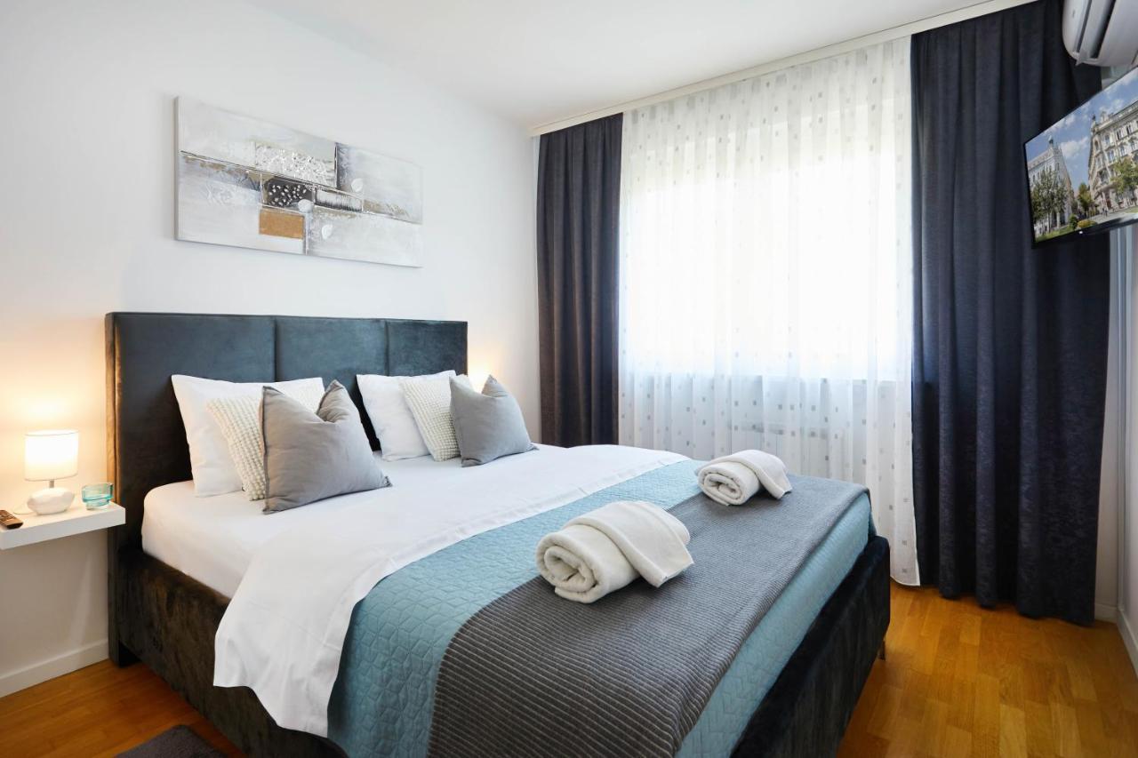 Spacious 2Bdr Apartment Near Business District Záhřeb Exteriér fotografie